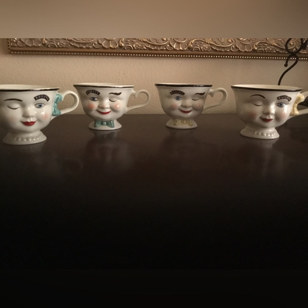 Bailey’s Irish Cream Collectible Mugs Set of 4